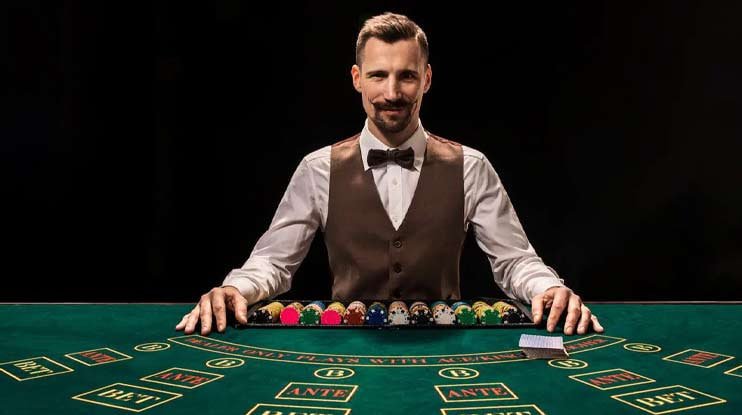 Live Blackjack ကစားပွဲ - 999 Casino APK တွင် တိုက်ရိုက်ကစား